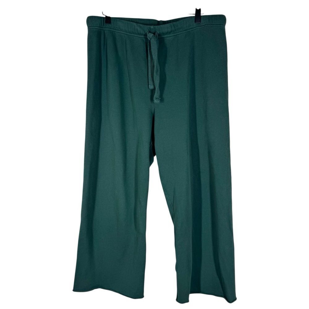 Frank & Eileen Catherine Favorite Sweatpants Evergreen Triple Fleece Wide Leg XL